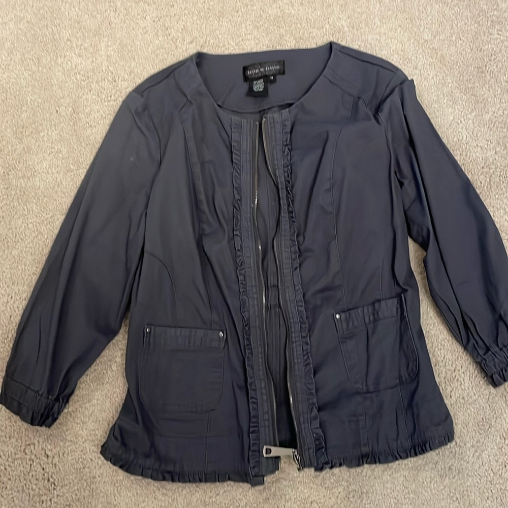 Live a Little blue jacket never worn size medium